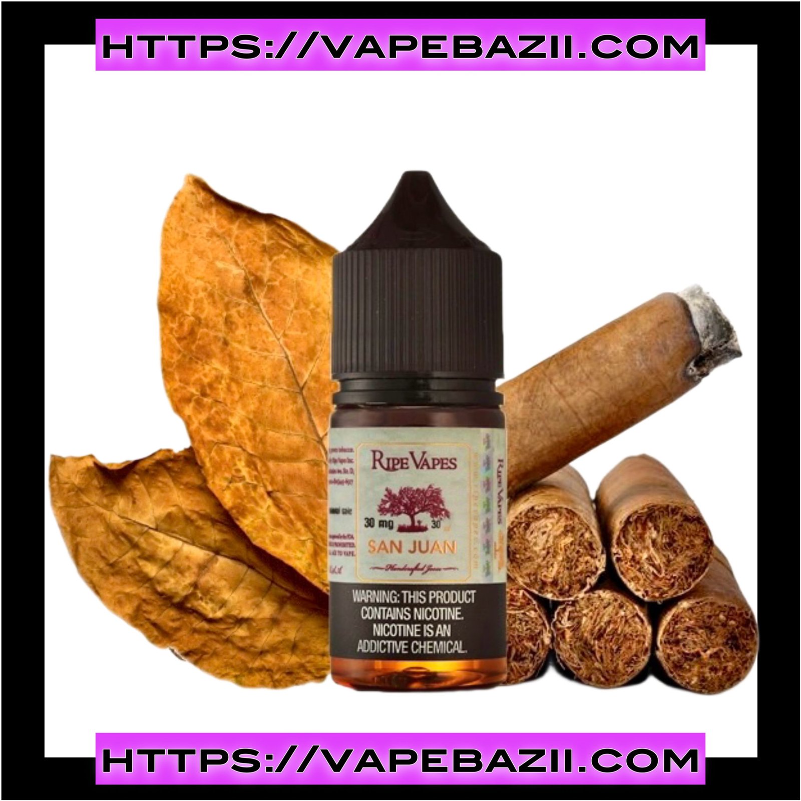 سالت نیکوتین رایپ ویپ سن جوان | Ripe Vapes San Juan Saltnic