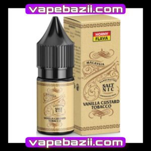 سالت نیکوتین هورنی فالاوا سری تنباکو وانیل کاستارد تنباکو | HORNY FLAVA TOBACCO SERIES VANILLA CUSTARD TOBACCO