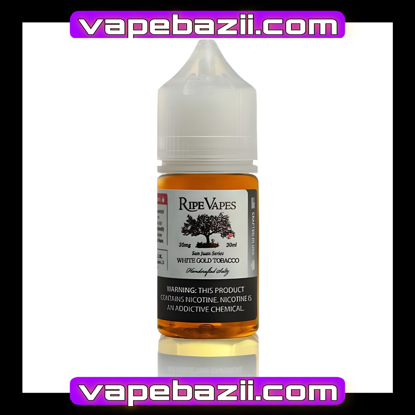 سالت تنباکو وایت گلد رایپ ویپز|Ripe Vapes White Gold Tobacco